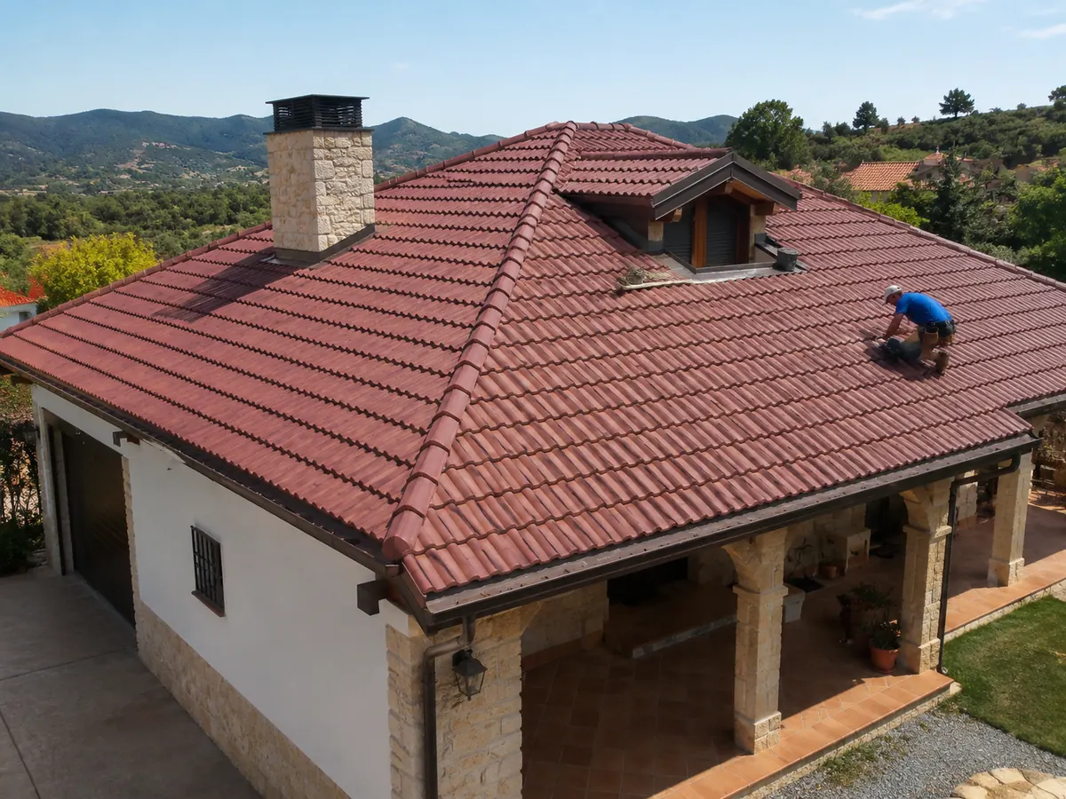 Obra nueva de tejados