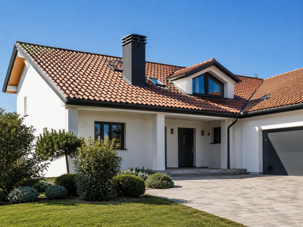 Vivienda con cubierta nueva